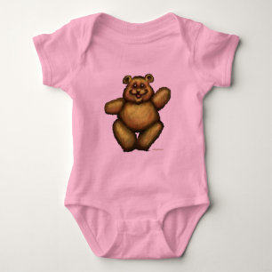 Teddy Bear Baby Bodysuit