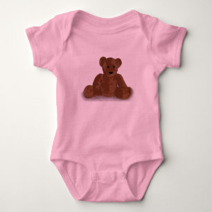 Teddy Bear Baby Bodysuit