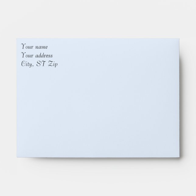 Teddy Bear Baby Matching Envelope A6 (Front)