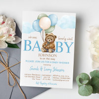 Teddy bear baby shower bearly wait cute teddy