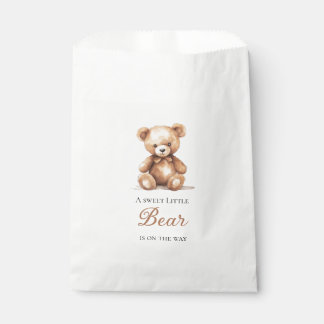 Teddy Bear Baby Shower Favour Bags