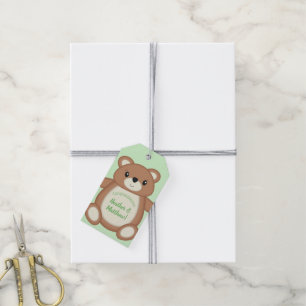 Teddy Bear Baby Shower Gift Tags