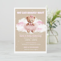 Teddy Bear Baby Shower Invitation