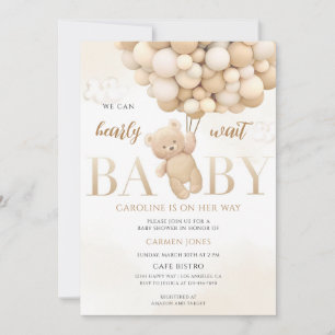 Teddy Bear Baby Shower Invitation