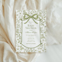 Teddy Bear Baby Shower Invitation | Elegant