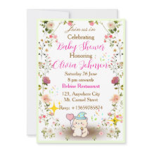 Teddy Bear Baby Shower Invitations