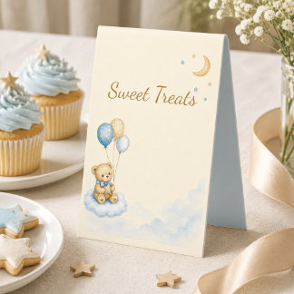 Teddy Bear Baby Shower Sweet Treats Dessert Table