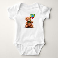 teddy bear & balloon with the Ethiopian flag.