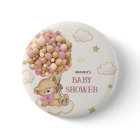 Teddy Bear balloons beige Pink  