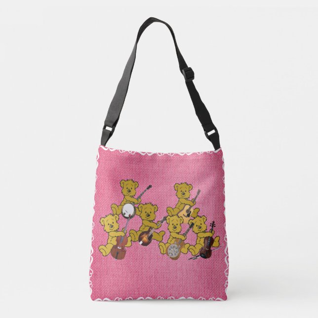 TEDDY BEAR BAND - CROSSBODY BAG (Back)