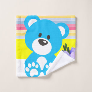 Teddy Bear Bathroom Towel Sets