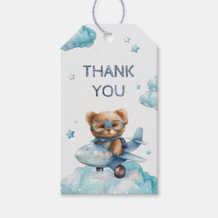 Teddy Bear Bearly Wait Baby Shower Gift Tags