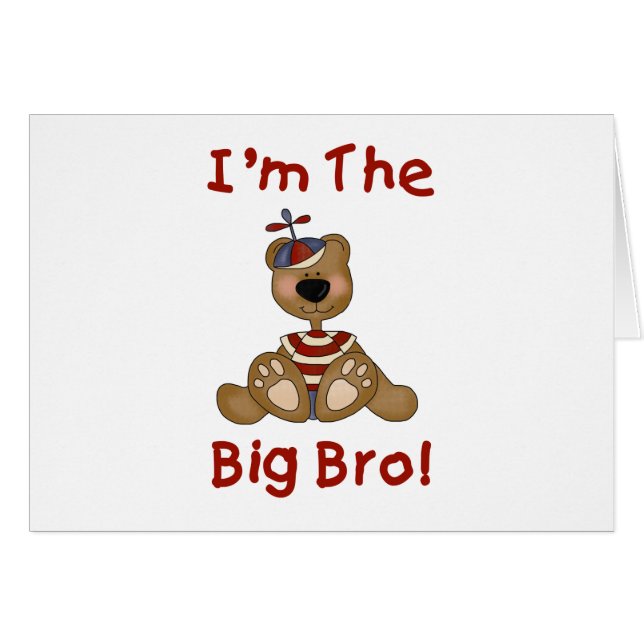 Teddy Bear Big Bro (Front Horizontal)