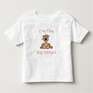 Teddy Bear Big Sister Tshirts and Gifts