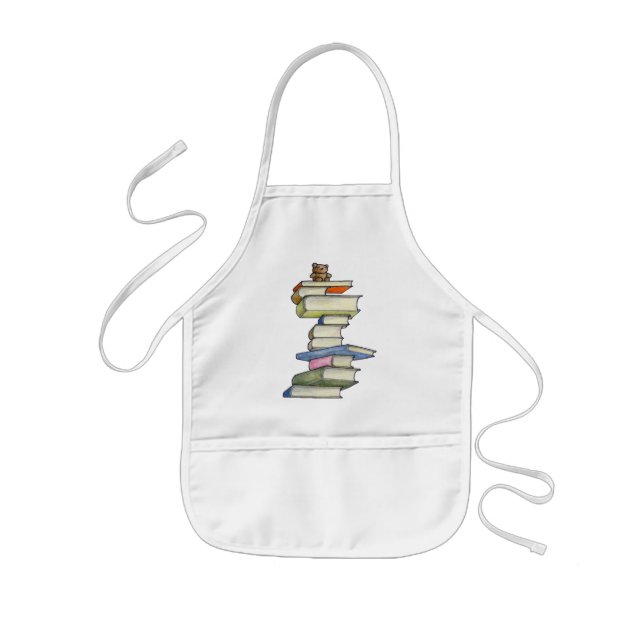 Teddy Bear Books Apron (Front)