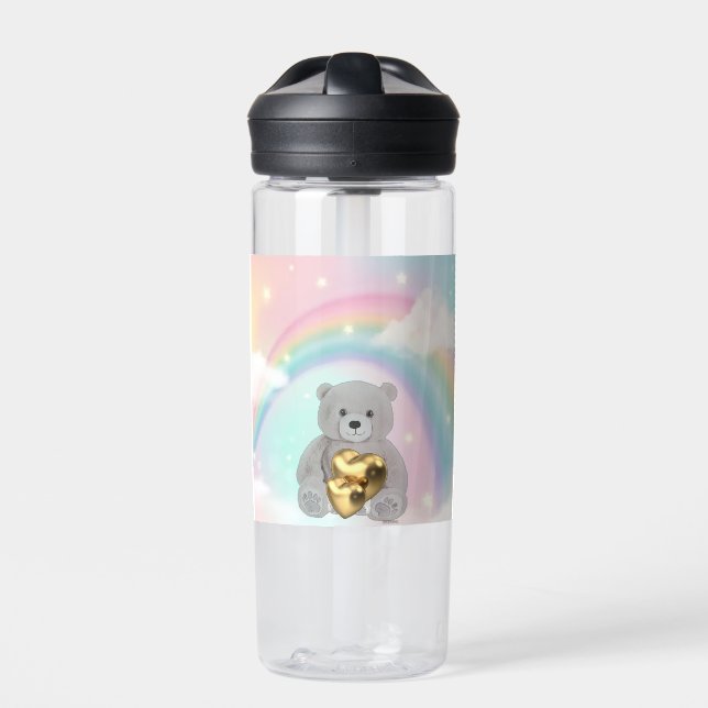 Teddy bear bottel  water bottle (Front)