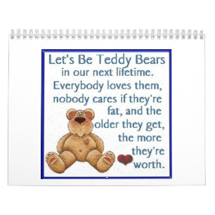 Teddy Bear Calendar