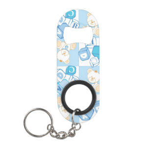 Teddy bear checked pattern