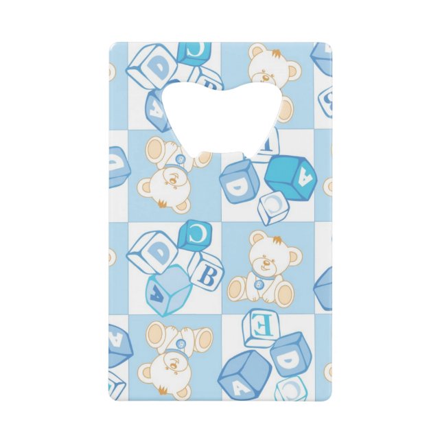 Teddy bear checked pattern (Front)