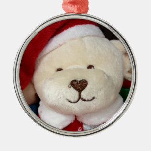 TEDDY BEAR CHRISTMAS ORNAMNET METAL ORNAMENT