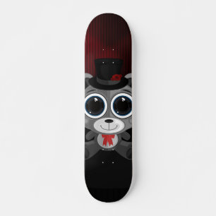 Teddy Bear - Classy Grey Skateboard