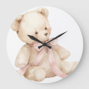 Teddy bear clock