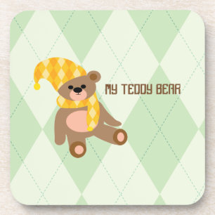Teddy bear coaster