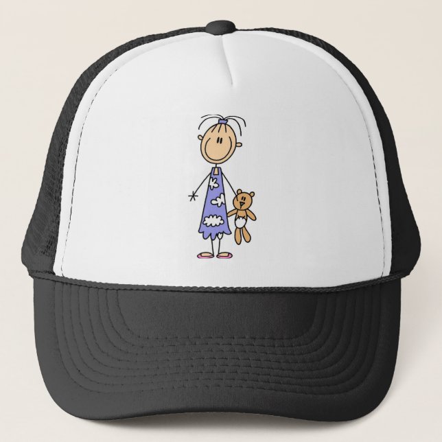 Teddy Bear Cuddle Buddy Hat (Front)