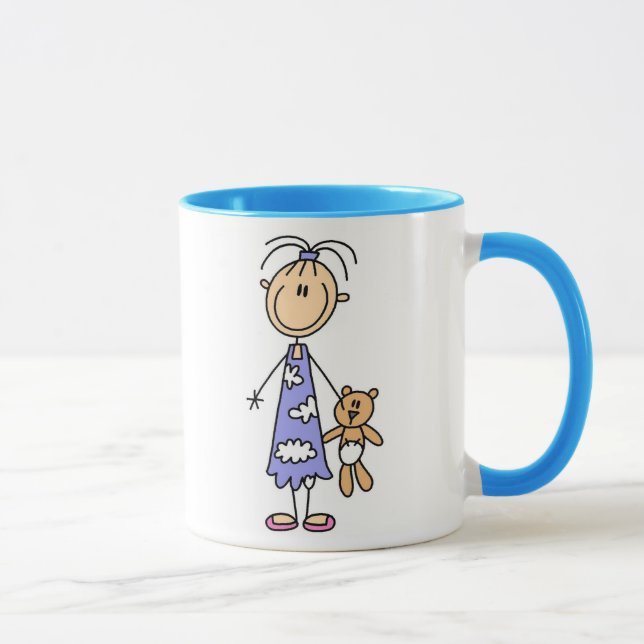 Teddy Bear Cuddle Buddy Mug (Right)