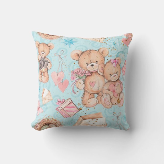 Teddy bear cushion (Front)