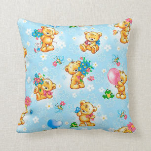 Teddy bear cushion