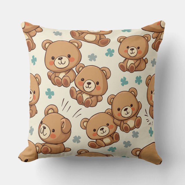 Teddy bear cushion (Front)