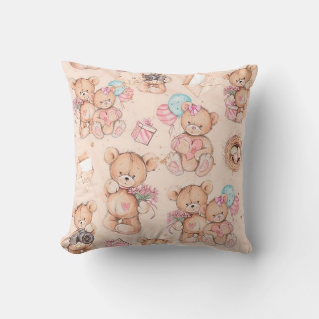 Teddy bear cushion (Front)