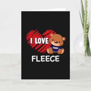 Teddy Bear Cute Baby Animal Love Cuddle Gift Idea Card