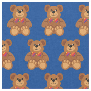 Teddy Bear Cute Kids Baby Nursery Fabric