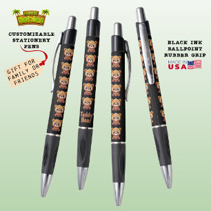 Teddy Bear, Cute Wildlife Woodland Animal Black 🐻