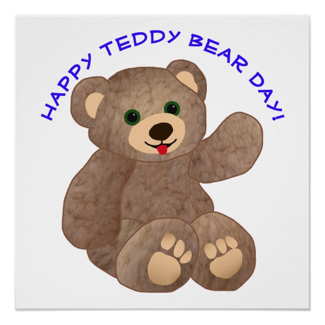 Teddy Bear Day Poster (Front)
