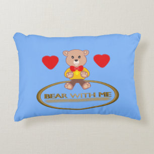 Teddy Bear Decorative Cushion