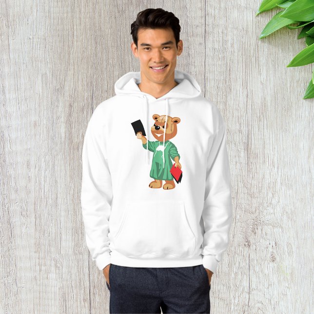 Teddy Bear Doctor Mens Hoodie (Creator Uploaded)
