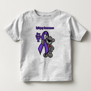 Teddy Bear...Epilepsy Toddler T-Shirt