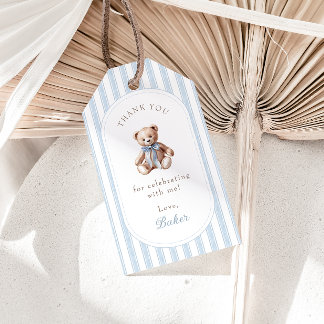 Teddy Bear Favour Tags