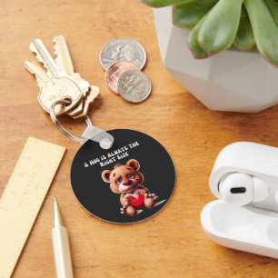 Teddy Bear Fluffness Key Ring