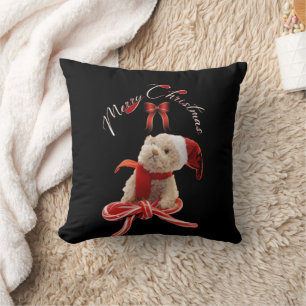 Teddy Bear for Christmas Cushion
