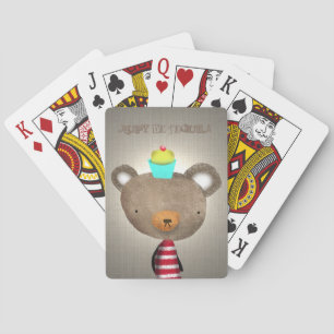 Teddy Bear Game Playing Cards
