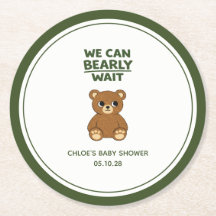 Teddy Bear Gender Neutral Minimalist Baby Shower