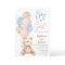 Teddy Bear Gender Reveal Invitation