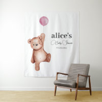 Teddy Bear Girl Baby Shower