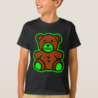 Teddy Bear Green Brown The MUSEUM Zazzle Gifts