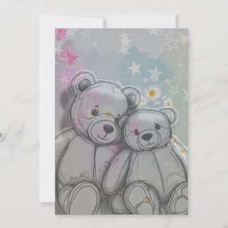 Teddy bear Happiness Invitation