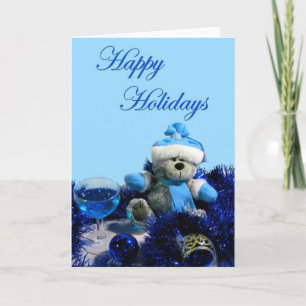 Teddy Bear Holiday Card